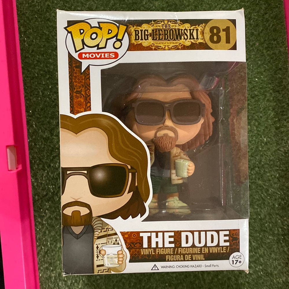 The big lebowski funko pop the dude figure
